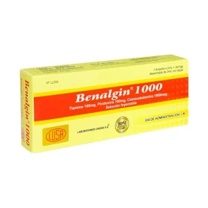 BENALGIN 1000 x  Inyectable x1