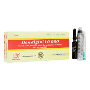 BENALGIN 10000 x  Inyectable x1