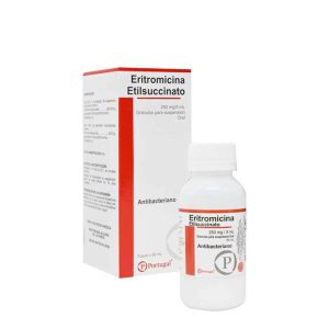 ERITROMICINA 250mg Suspension x60ml