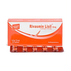 RIVASMIN LISIL 10mg Tableta x20