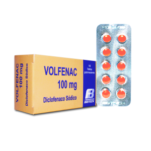 VOLFENAC 100mg Comprimido Gastrorresistente x100