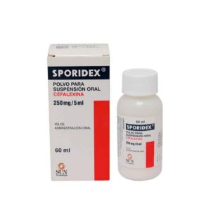 SPORIDEX 250mg/5ml Suspension x60ml